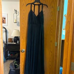 Hayley Paige Black Bridesmaids Dress